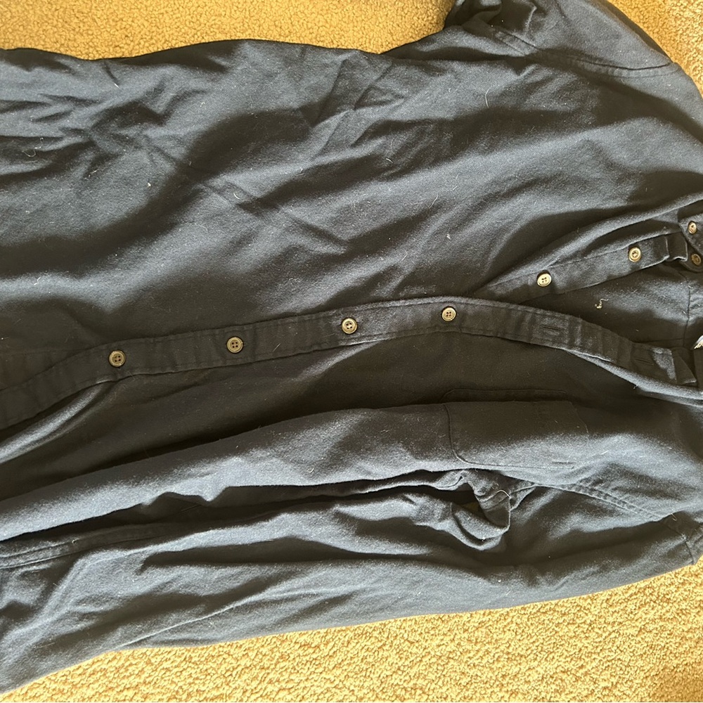 Lands end button down large